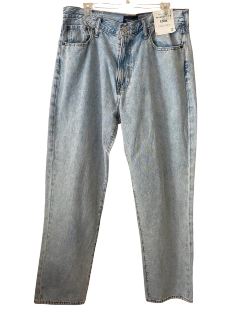 Abercrombie & Fitch Light Blue Lightweight Loose Men’s Jeans